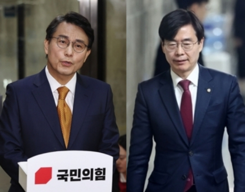 국민의힘 윤상현 의원, 조경태 의원