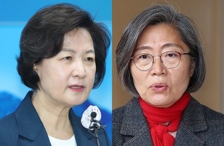 추미애, 이수정. 연합뉴스