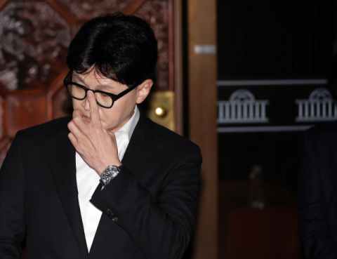 한동훈, 트럼프 취임식 초청 받았지만 불참…