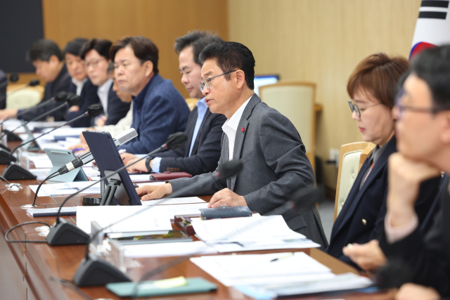 이철우 경북도지사가 17일 오전 도청에서 저출생과 전쟁 혁신 대책 회의를 주재하고 있다. 경북도 제공.