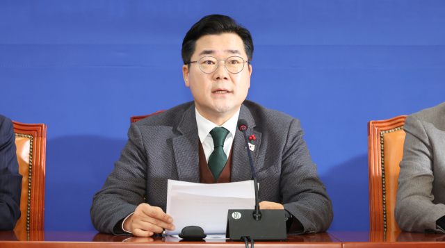 박찬내 더불어민주당 원내대표. 연합뉴스