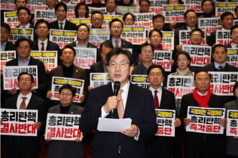 한덕수 지원 사격 나선 여당…'국정 혼란' 노린 野 겨냥 총력 대응 