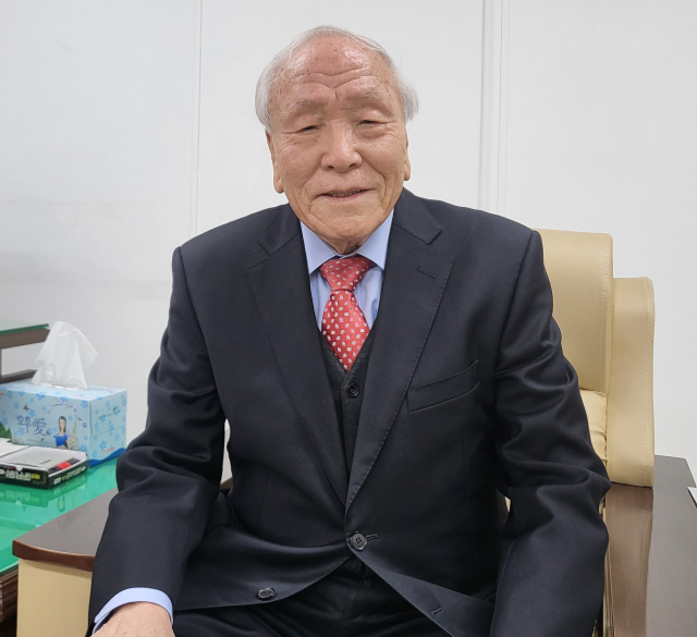 서정학 담수회 회장. 이현주 기자