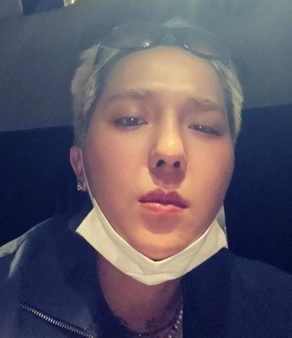 그룹 위너 멤버 송민호. 인스타그램