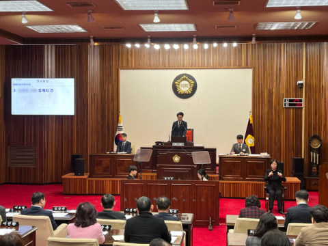 달서구의회 김정희 의원 공식석상서 첫 사과… 