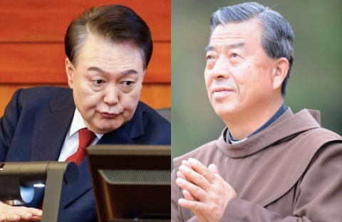 꽃동네 오웅진 신부가 尹 석방·탄핵기각 기도했다? 석동현 