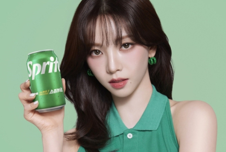 1등 여신 '카리나', 세계 1등 사이다 브랜드와 만났다
