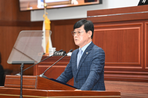 김석조 시의원, 김천시에 '무리한 특허공법 추진' 개선 요구