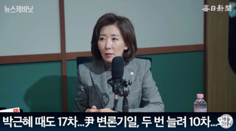 나경원, 
