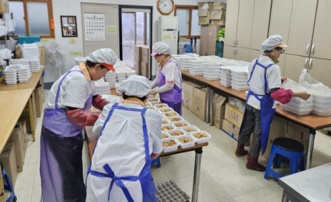 의성군, 경로당 500여 곳에 밑반찬 정기 배송