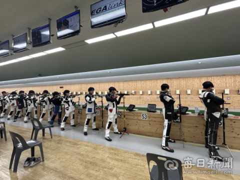 사격 국가대표 후보선수단 포항에서 동계 합숙 훈련 시작