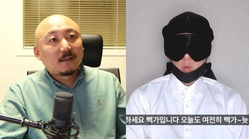 웹툰작가 주호민(왼쪽) 씨와 