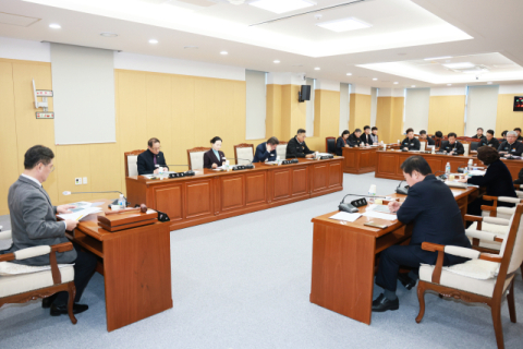 청송군의회, 군정 주요 사업과 현안 등 논의 위해 의원간담회 가져