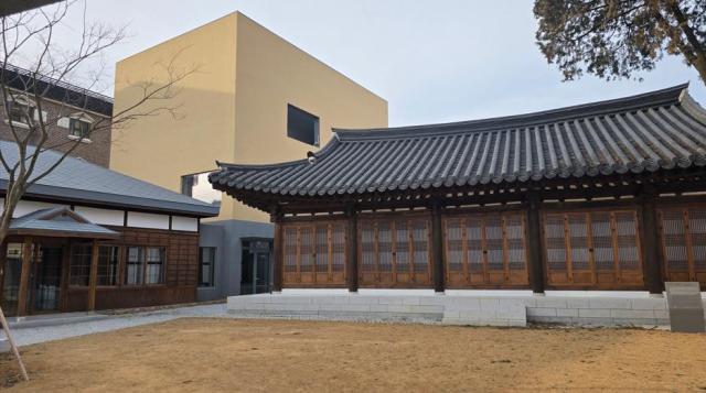 오는 4월 개관 예정인 의성군 의성읍 후죽리 주기철목사수난기념관. 의성군 제공.