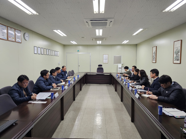 엘씨텍 소통 간담회 사진