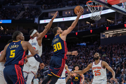 스태픈 커리 28점 폭발…NBA 골든스테이트, 파죽의 7연승