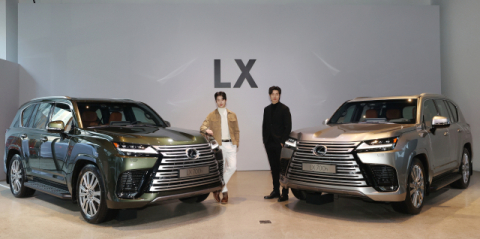 렉서스 대형 SUV LX700h 17일 공식 출시