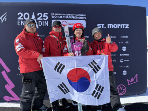 정대윤, 한국 최초 프리스키 세계선수권 모굴 동메달