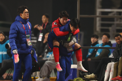 이강인, 3분 만에 '황금 왼발' 증명했지만…불의의 발목 부상