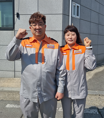 경북 칠곡소방서 의용소방대원 부부 덕에 큰 화재 막아 