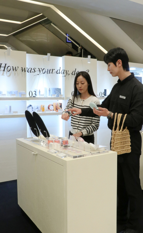 대구신세계백화점은 1층 행사장에서 스킨케어 브랜드 