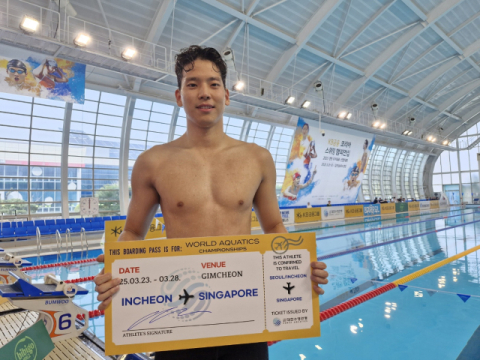 한국 배영 최강 이주호, 5회 연속 세계선수권 간다
