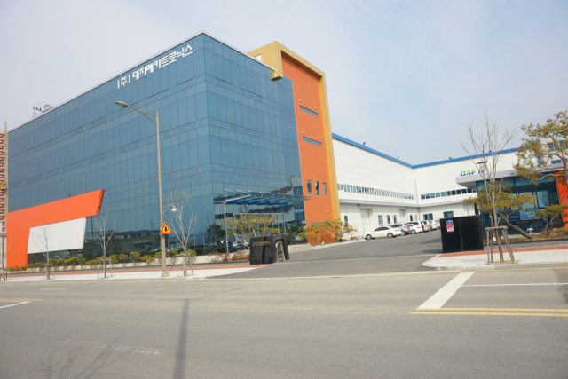대구 달성군 테크노폴리스 내 위치한 대지메카트로닉스 본사. 대지메카트로닉스 제공