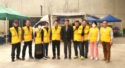 산불 피해 물품기부·자원봉사자 지원 이어져