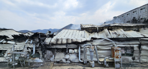 [르포] 화마 덮친 안동 남후농공단지 