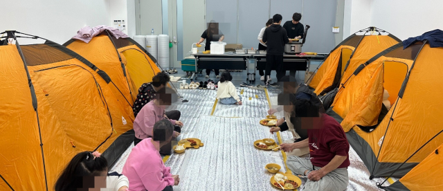 자력 대피 어려운 장애인들과 4일간 3번 이사