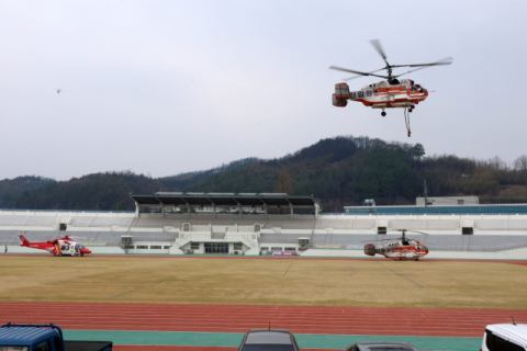 대구·경북 경찰, 산불 진화 중 추락한 헬기 사고 원인 조사