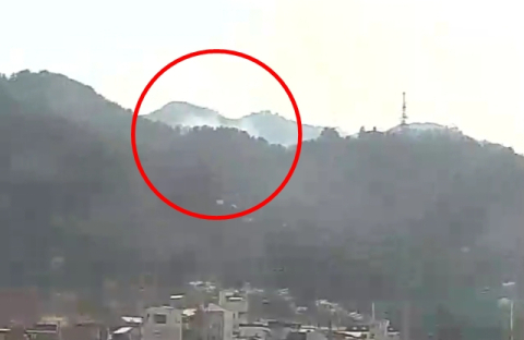 [영상] 2시간 동안 대구 앞산·파주·해남 등 전국 5곳 연쇄 산불 (종합)