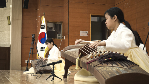 문경 호서남초 '아랑소리 국악부', 국악트롯으로 세계 향한 첫걸음