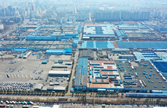 1일 인천 부평구 한국GM 부평공장 모습. 연합뉴스