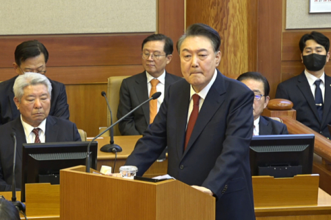 北, 윤석열 전 대통령 파면 하루 뒤 간략 보도