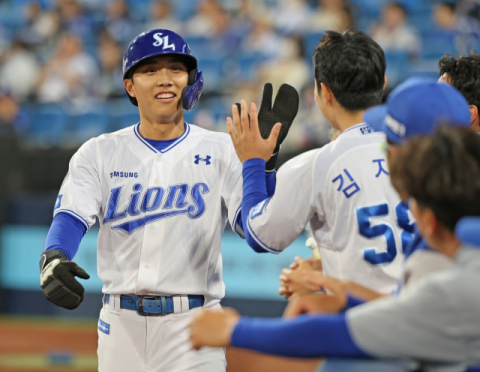 김지찬과 이재현, 삼성 라이온즈 환상의 '테이블 세터' 떴다