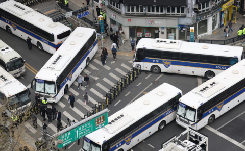 헌재 주변 150m '진공상태' 완료…4일부터 갑호비상 발령