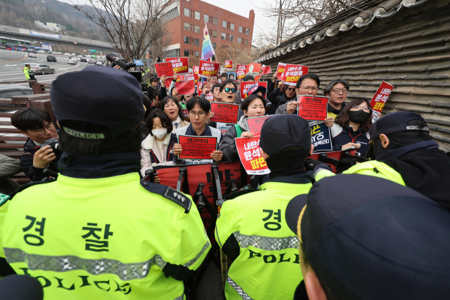 윤석열즉각파면·사회대전환 서울비상행동, 민주노총 서울본부 등 