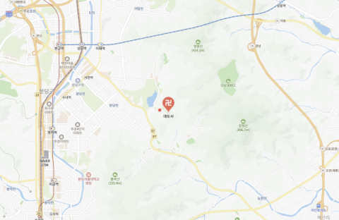[속보] 성남 분당 산불 발생 '율동공원 대도사 인근'