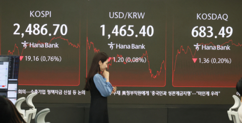 금융시장도 '트럼프발 관세충격'… 성장률 0%대로 하락 전망도