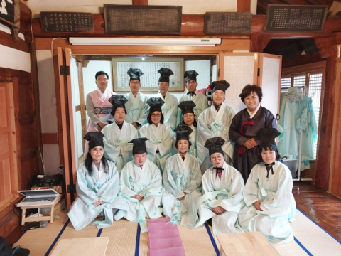 (사)한국차인연합회 제17기 동문회, 대구 도동측백문화마을 1박2일 체험 