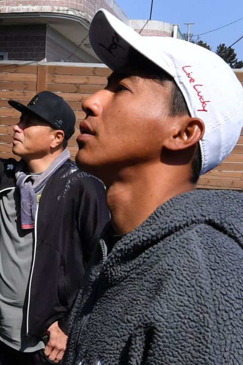 산불 때 