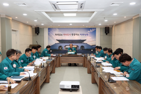 상주시, 대통령 탄핵 인용 결정 후 민생 안정 및 공직 기강 확립 위한 긴급 대책회의