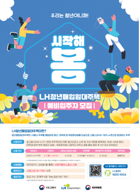LH, 대구경북에 매입임대 381가구 공급…청년·신혼 대상 청약 접수
