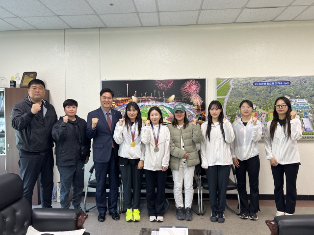 김천시청육상단, 김천시 제공