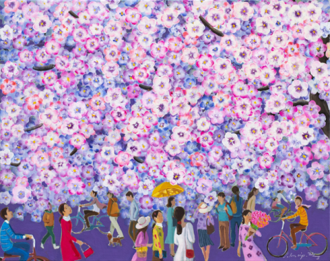 갤러리청애, 이존립 초대전 '정원, A HAPPY DAY'