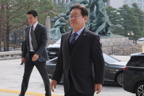 이재명 당대표직 사퇴…
