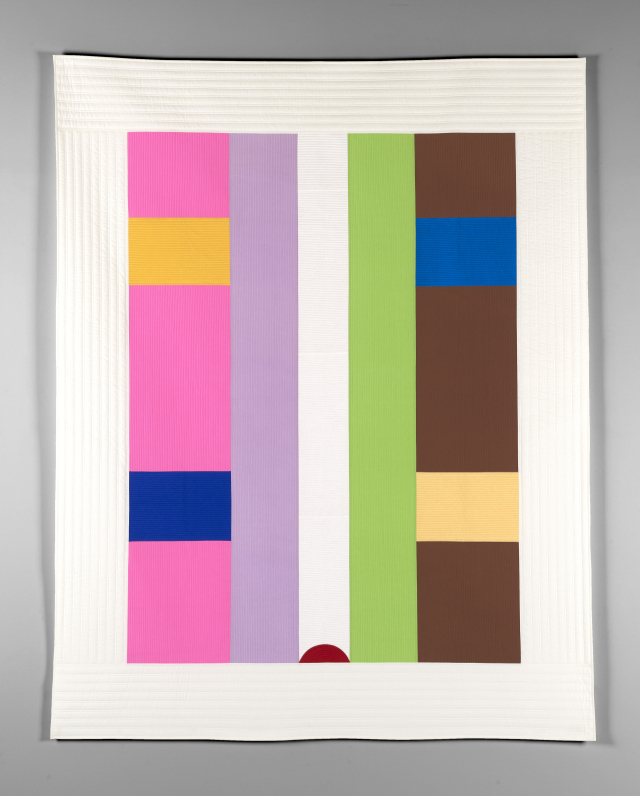 이슬기_U백구과극, 통영누비장인과 협업, 195x155x1cm, Courtesy Galerie Jousse Entreprise, 2022. Seulgi Lee © Adagp Paris 2025.