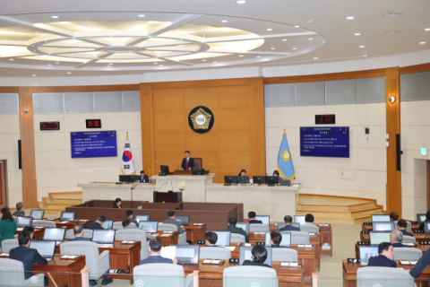 포항시의회 제323회 임시회 2차 본회의…'행정사무감사 계획 승인' 등 의결