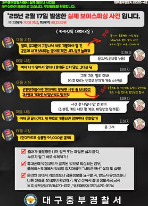 대구 보이스피싱 피해액 100억원→290억원…1년 새 세 배 늘었다